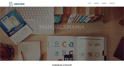 Desktop Screenshot of manualsmania.com